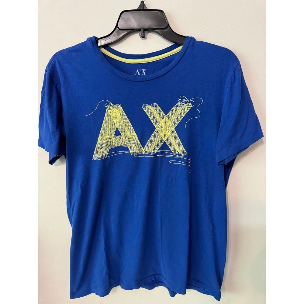 Armani Exchange Blue tee slim fit medium